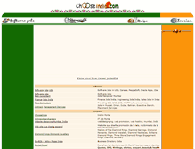 Tablet Screenshot of chooseindia.com